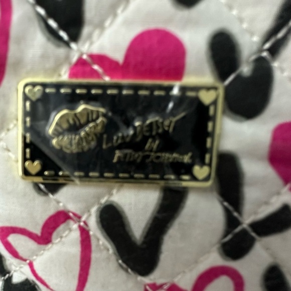 Betsey Johnson Quilted Heart Shoulder Backpack - Picture 3 of 4